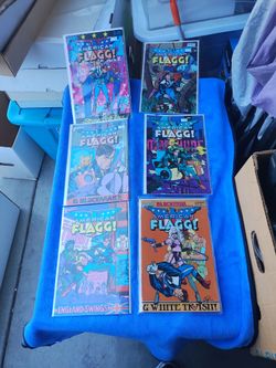 First cómics AMERICAN FLAGG! (30 CÓMICS)