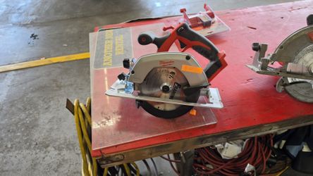Two Milwaukee saws