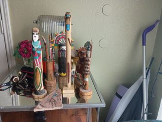 Native American Kachina Doll Figurines Collection