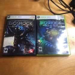 Xbox 360 Bioshock 1 And 2