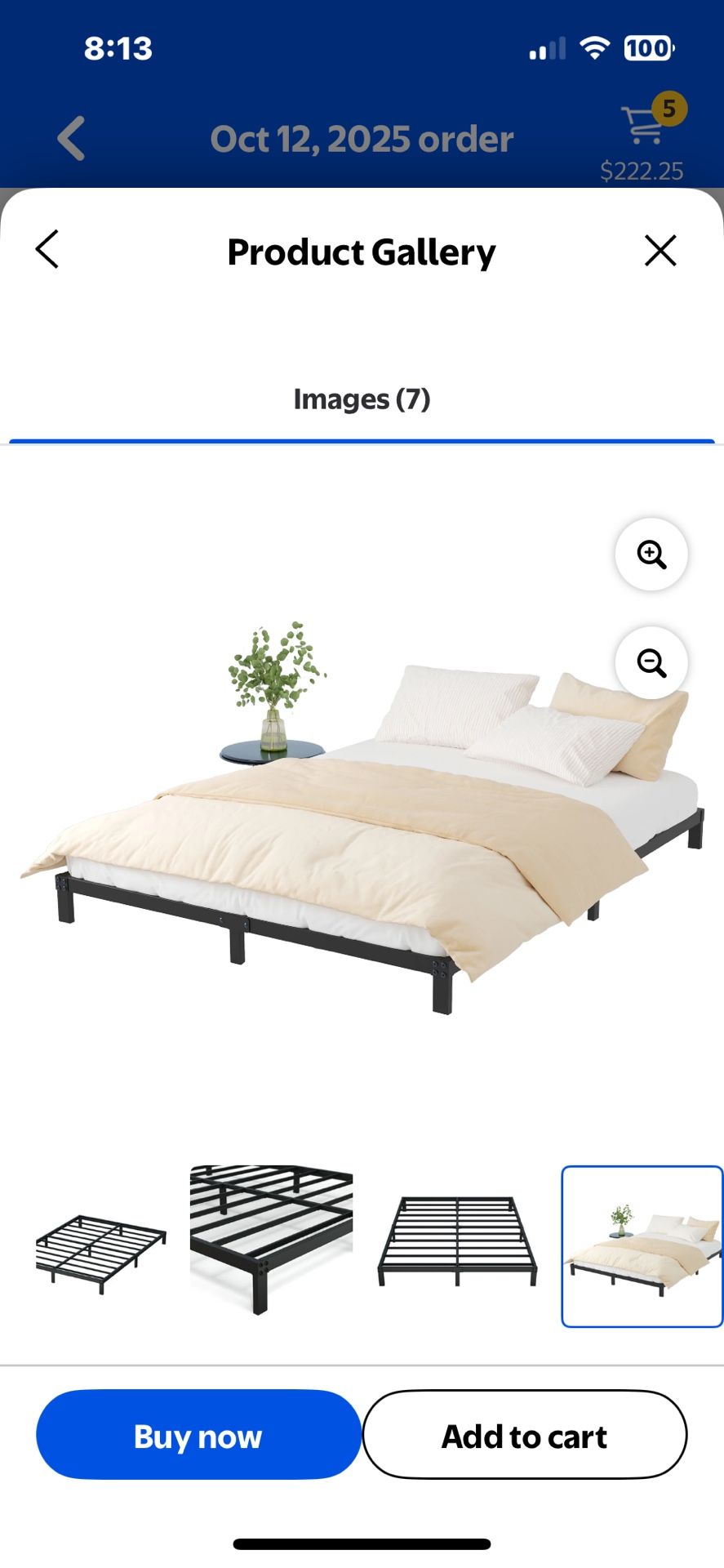 White Bed Frame