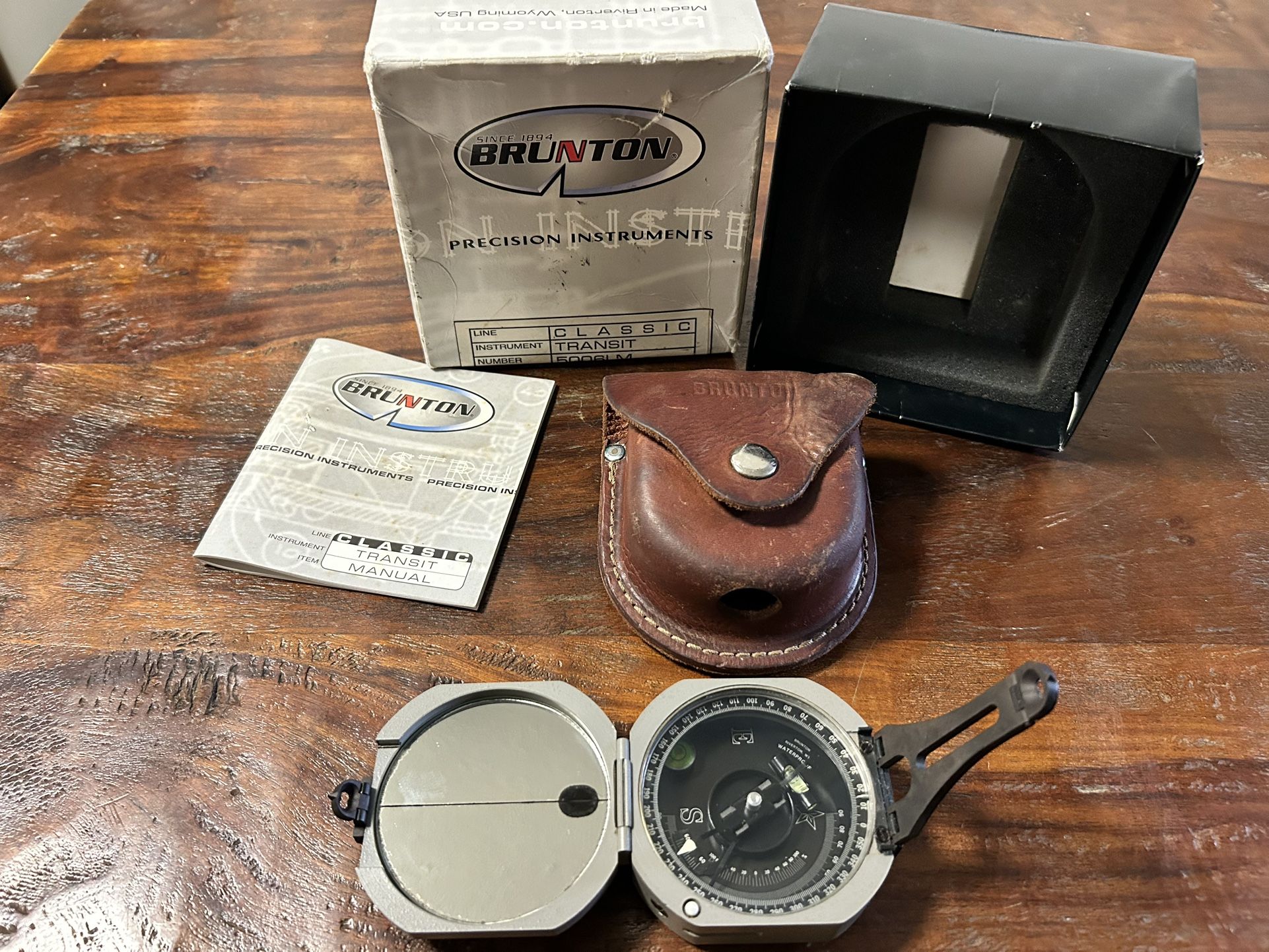 Brunton 5006 LM Geologist Pocket Transit And Compass