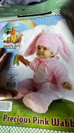 Pink bunny costume