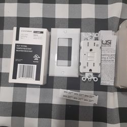 Lot of 12 Gfi Outlets Tamper & Weather Resistant  $6.50 each New In boxes