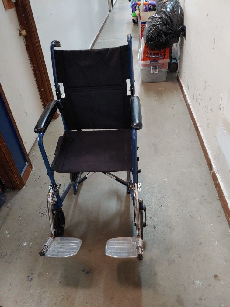 Nova Ortho-Med Transport Wheel Chair