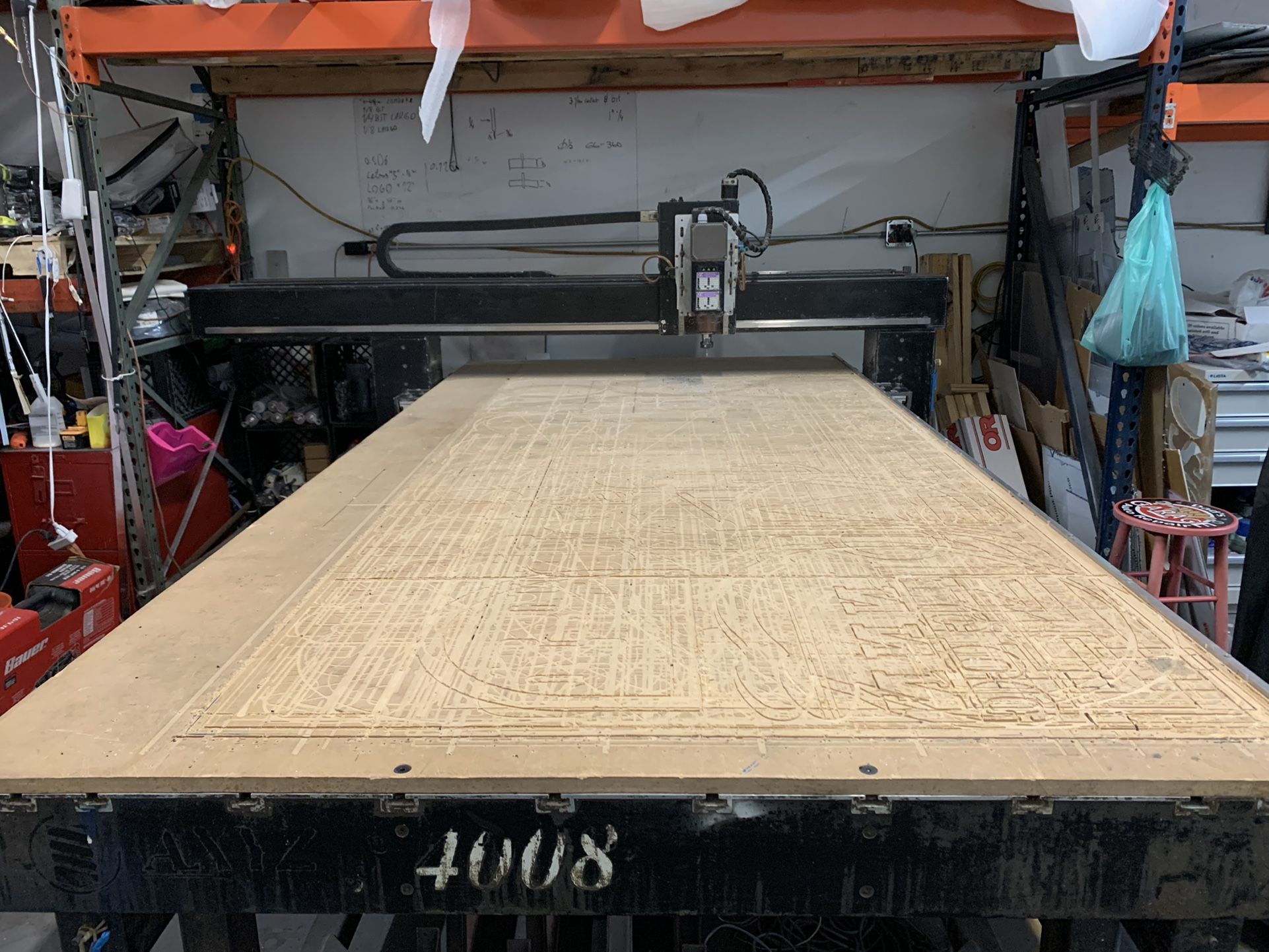 4’ X 8’ Axuz 4008 Cnc Router