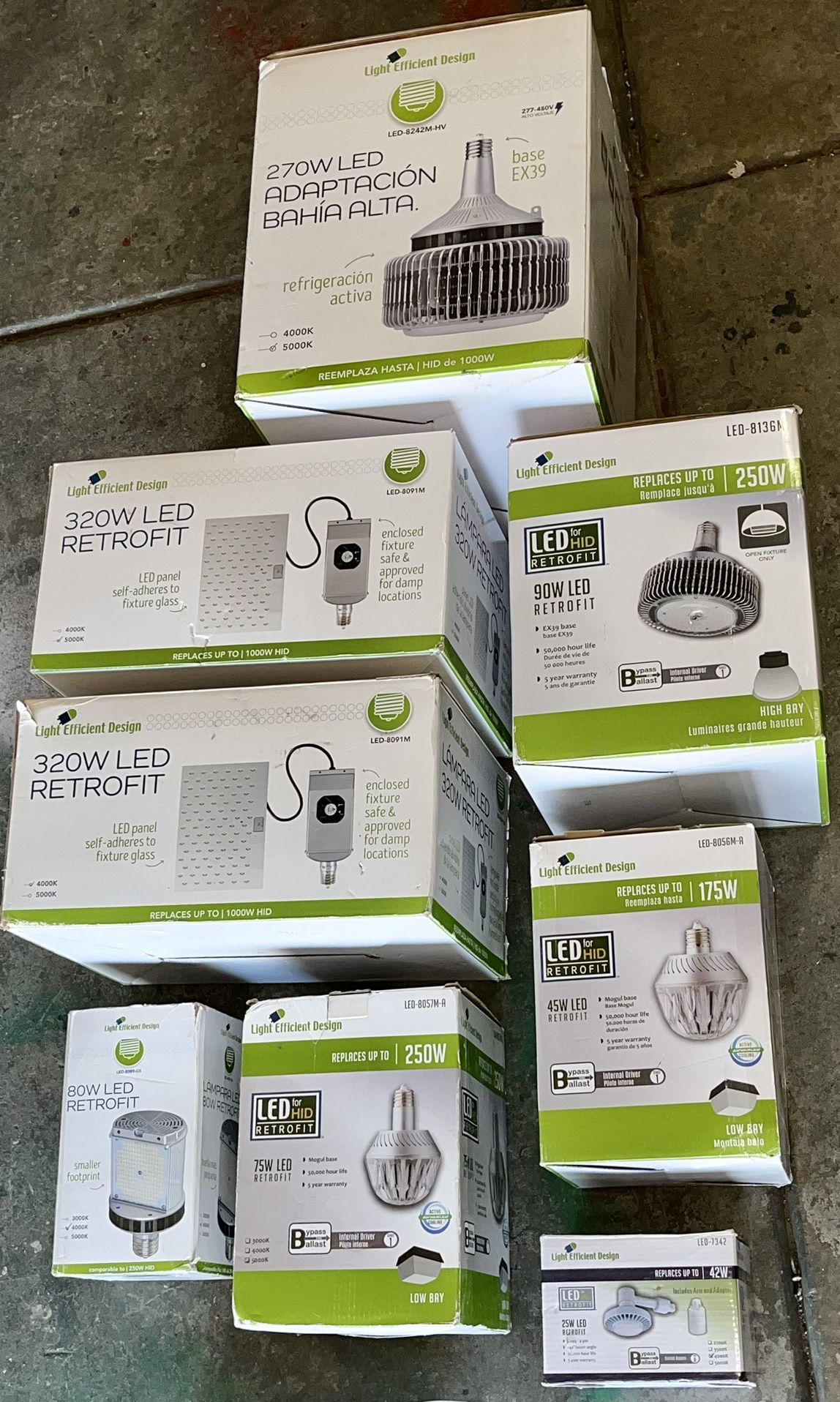 New LED Commercial / Industrial Lighting