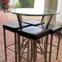 Outdoor Glass Table