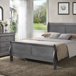 New Gray Queen Bedroom set 