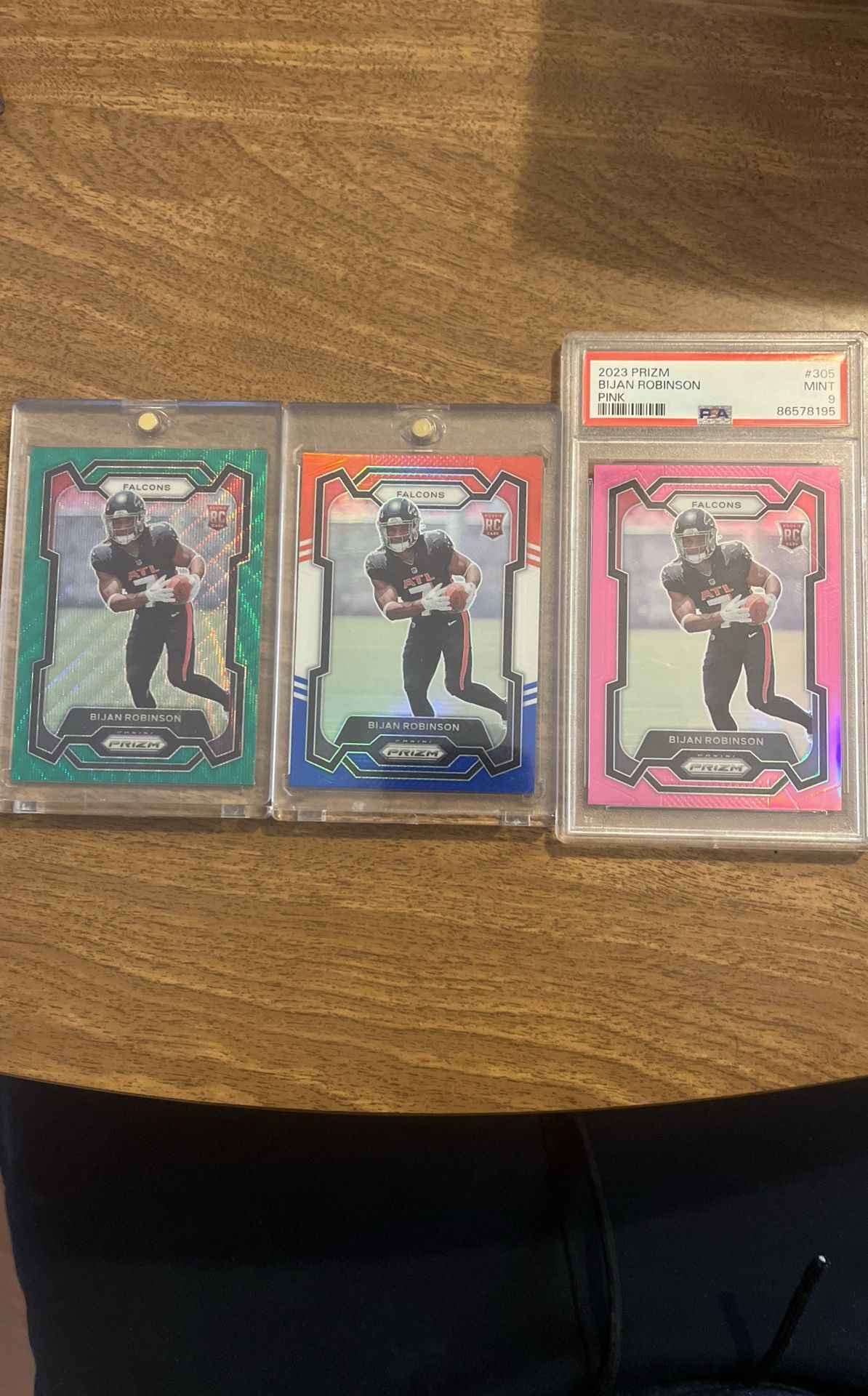 RC Bijan Robinson Lot with PSA 9 Slab