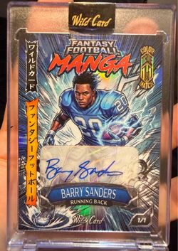 Barry Sanders sports card