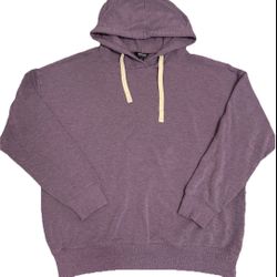 Girls Casual Buffalo David Bitton Purple Cotton Polyester Classic Hoodie Size M