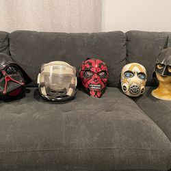 Random Masks Great for Halloween