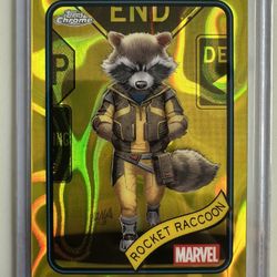 Rocket Raccoon  #120 Yellow Lava