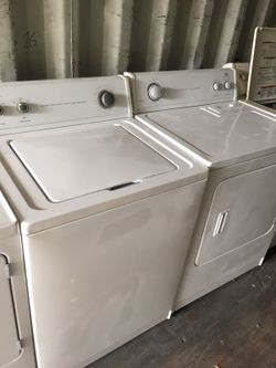 ROPER WASHER DRYER MATCHING SET DELIVERY AVAILABLE 30 DAY WARRANTY