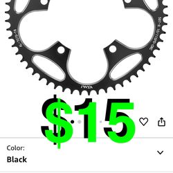 130BCD Chainring 58T Round Narrow Wide Chainring 5 Bolts Bicycle Chainwheel for 8-12 Speed Road Bike Folding Bicycle