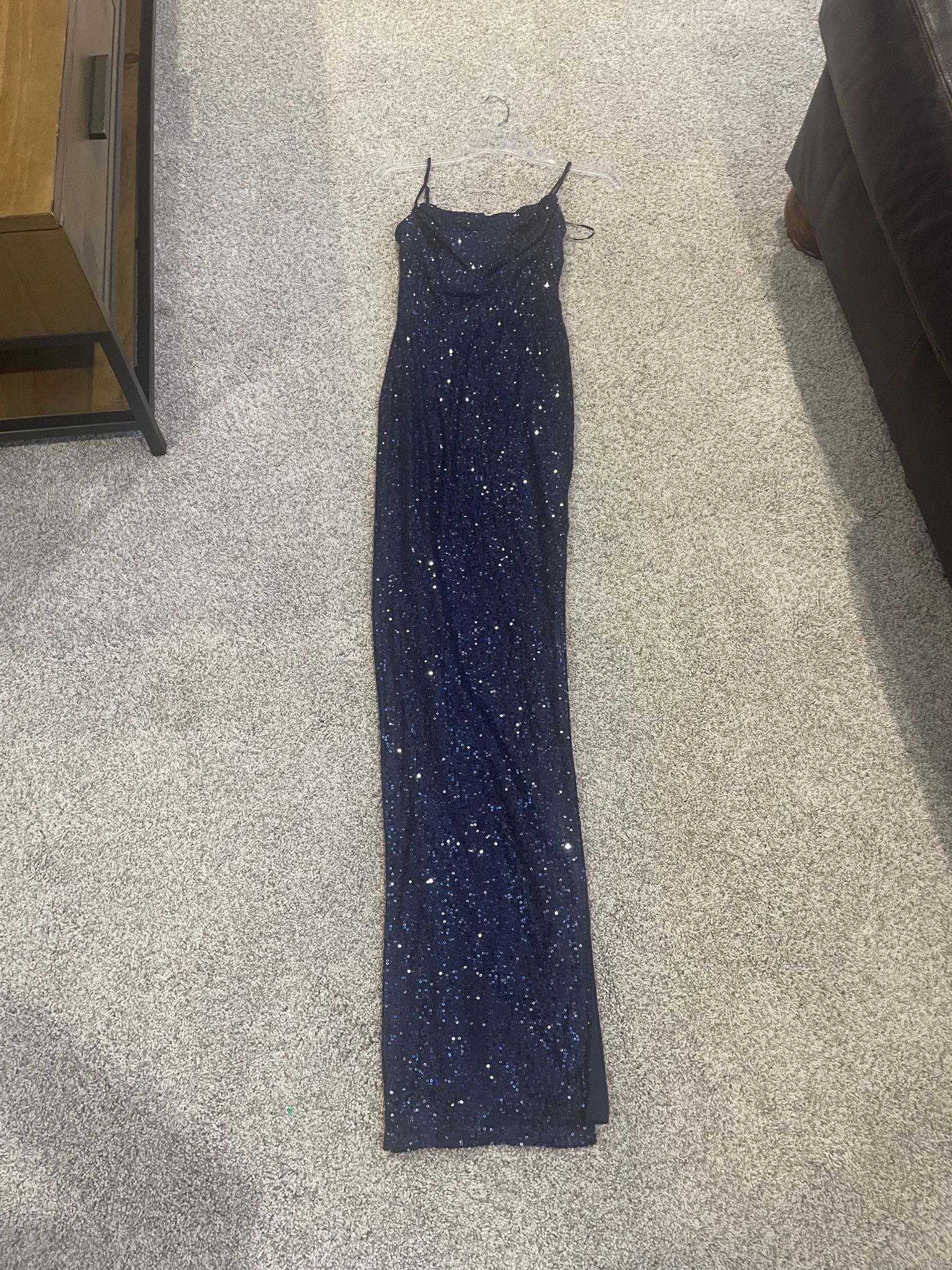 Navy blue Prom dress