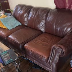Sofa, Love Seat, & Papasan Chair