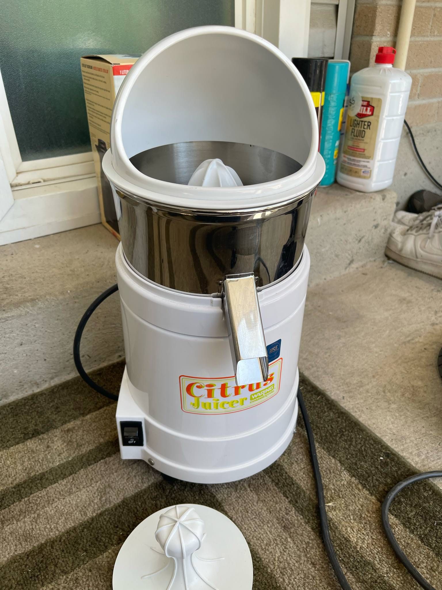 Citrus Juicer Waring White Heavy-duty 120v Commercial JC4000