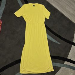 Long Yellow Dress