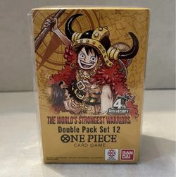 One Piece Card Game Double Pack Set 12