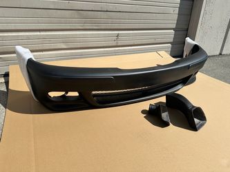 New 97 - 2003 BMW E39 5 Series 4Dr M5 Look Fiberglass Front Bumper