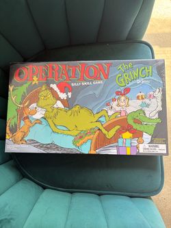 Dr. Seuss The Grinch operation game
