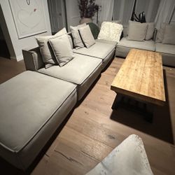 Arhaus Coburn Sectional Sofa 6 Piece