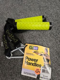 Exercise Power Handles.  GoFit brand ex