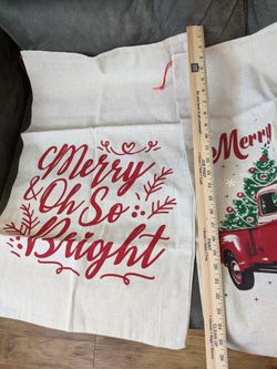 Christmas Gift Bags Sacks 24 Total $2.50. Each 