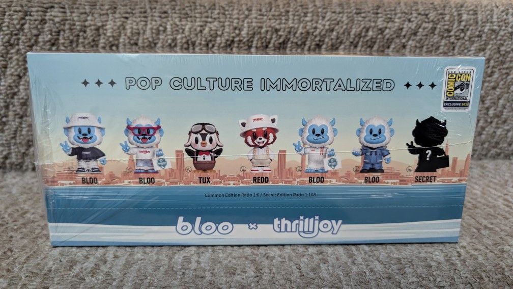 Thrilljoy PIXL Bloo Vinyl Figure San Diego Comic Con Exclusive 2025 SDCC Set 6