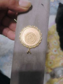 15g viente (20) pesos Mexican gold coin