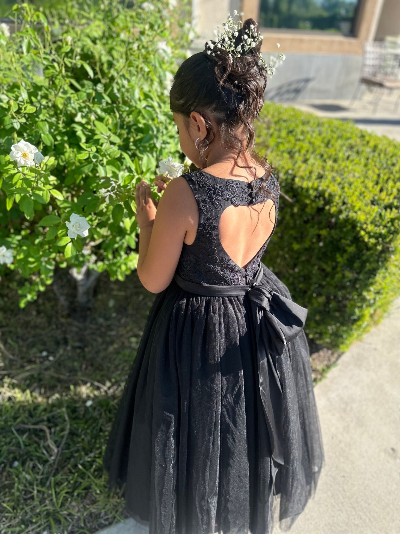 Beautiful Azizie Size 10 Flower Girl Dress