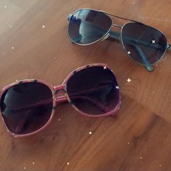 BOTH Sunglasses for  $8 ! 