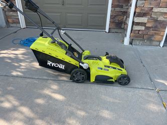 Ryobi electric lawnmower