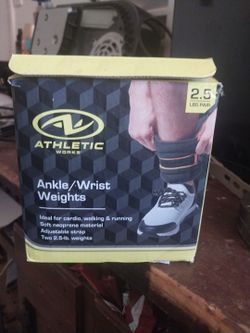 Ankle weights and wrist weights