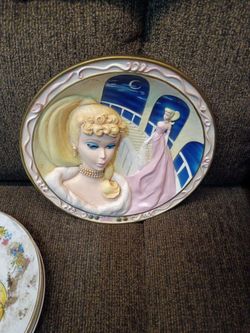 Collectible Barbie Plate