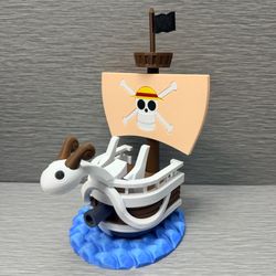 3D Printed One Piece Going Merry Ship Gaming Controller Remote Stand