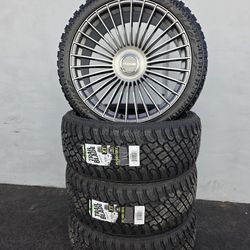 24" NICHE rims w- 33" Atturo XT tires