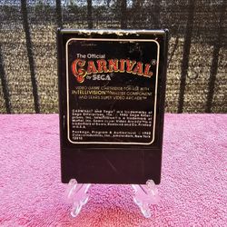 The Official Carnival By Sega - Intellivision- Vintange Cartridge Video Game