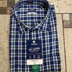 NWT IZOD Men’s Dress Shirt Size XL