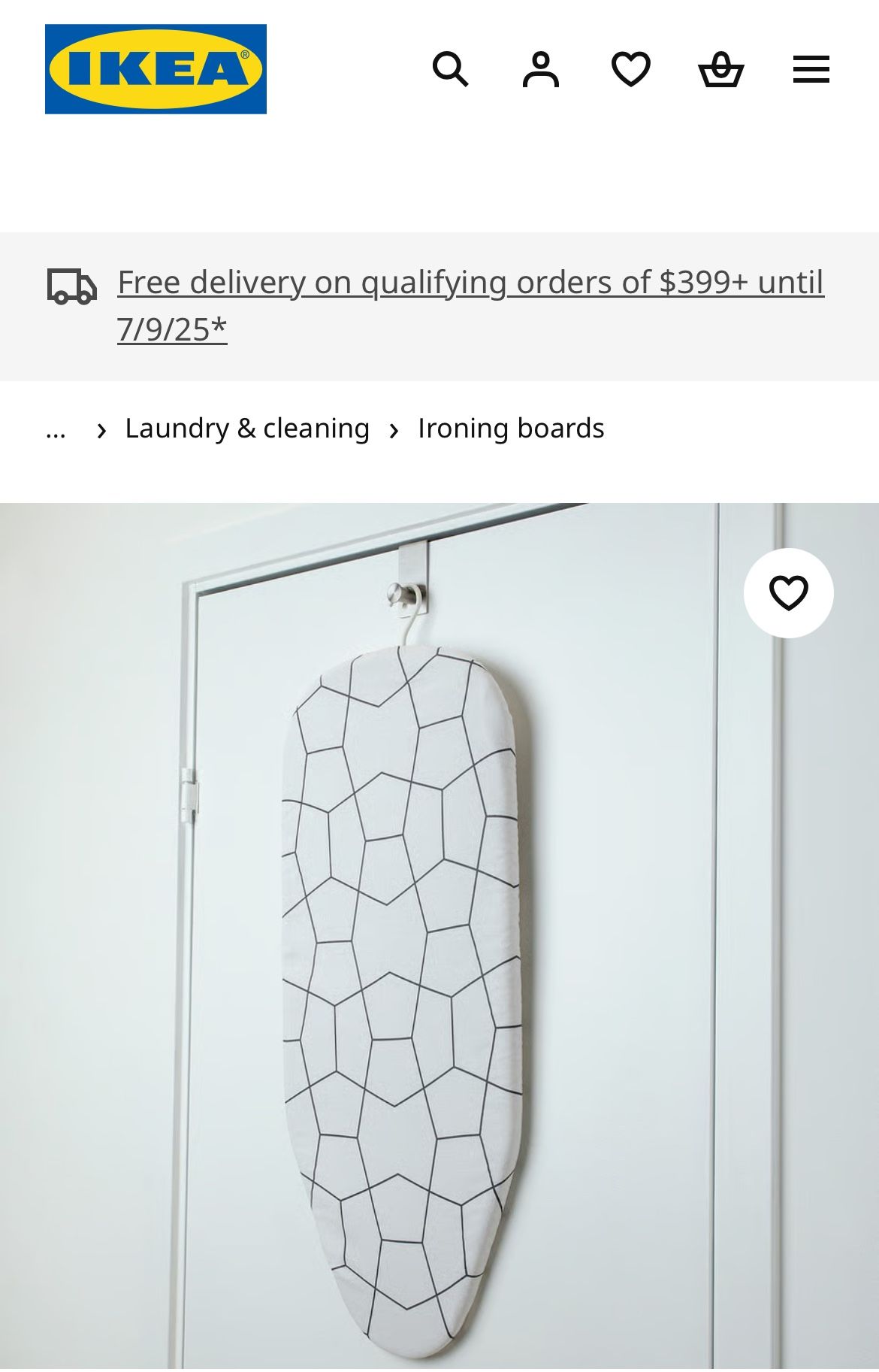 IKEA Ironing Board.