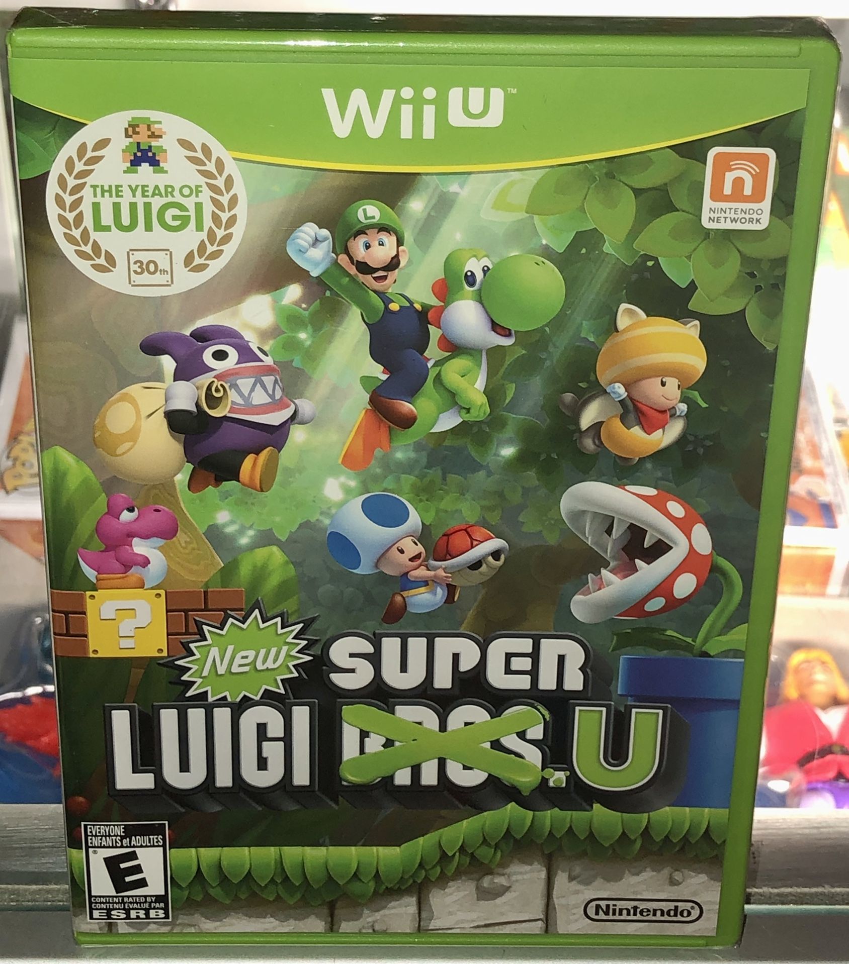Nintendo Wii U Factory Sealed First Print New Super Luigi ❌Bros.❌ U