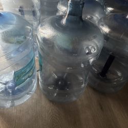 Empty Water Jugs With Handle 
