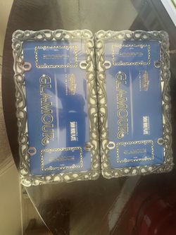 BNFS- license plate covers - multiple to choice from