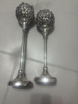 Silver Rhinestone Decor