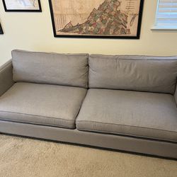 Crate And Barrel Couch 86.5”