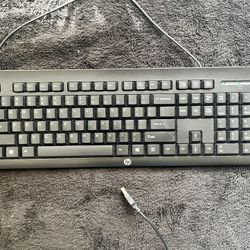 Hp Wired Keyboard 