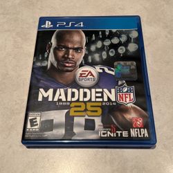 Madden 25th Anniversary Edition PS4 CIB