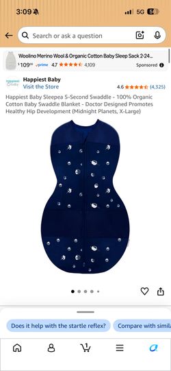 Happiest baby swaddle